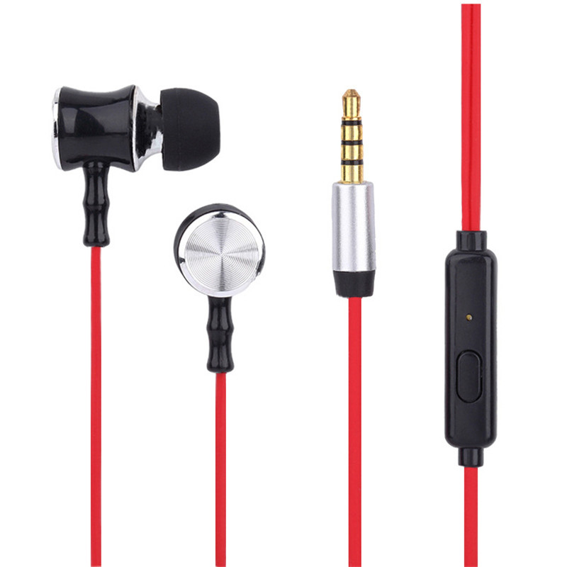 Good Quality Earphone for Mobile Wired Earphone Disposable Headphone Promotional Earphones with Mic (3)