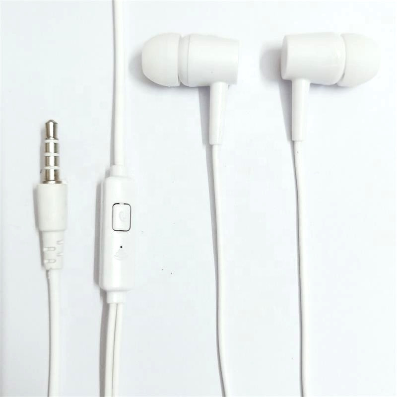 Hot sale universal mobile handsfree headphones wired earphone with MIC (2)