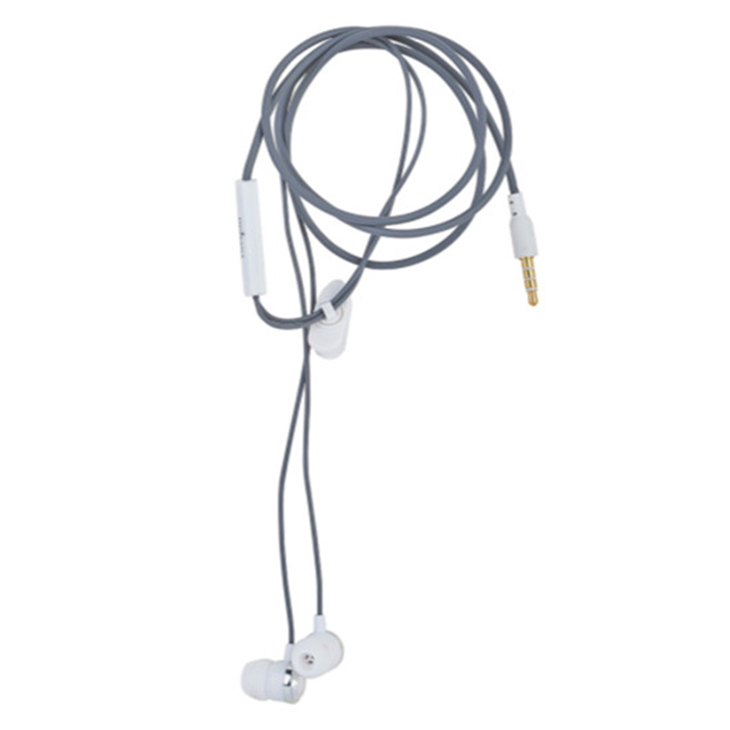 3.5mm universal high bass portable mobile phone handsfree earphone with microphone (2)