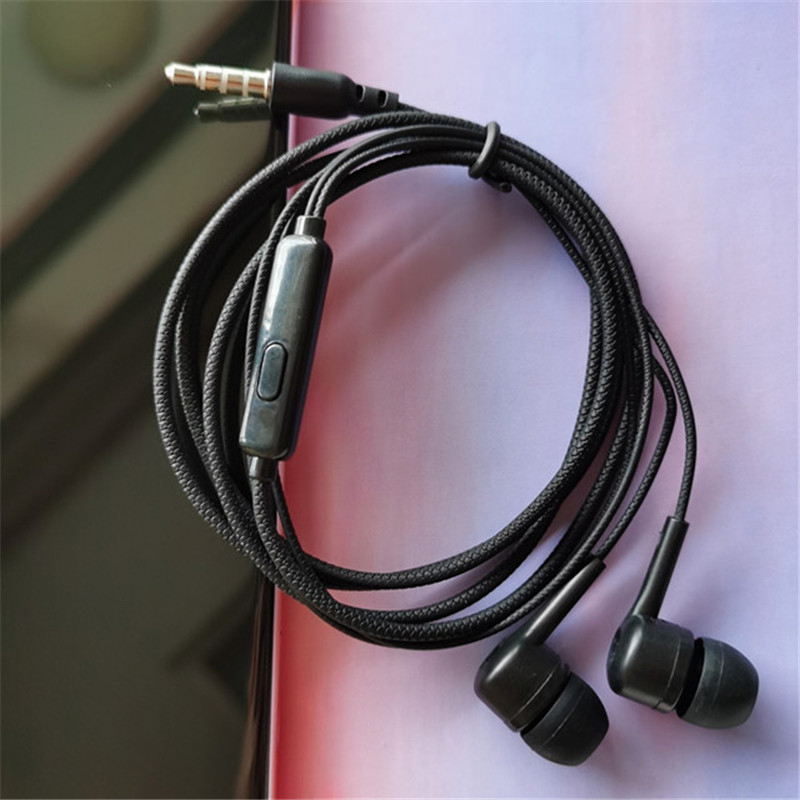 3.5mm universal high bass portable mobile phone handsfree earphones & headphones with microphone (5)