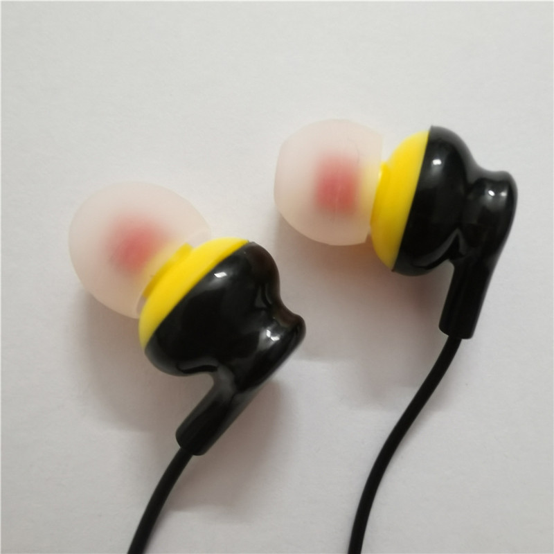 Hot sell cheap headphone earbuds wired earphone 3.5mm silicone wired ear buds with microphone (3)